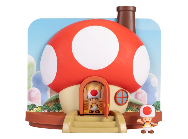 NINTENDO 2.5 DLX CASA DE TOAD PLAYSET - 1