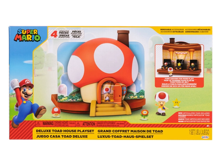 NINTENDO 2.5 DLX CASA DE TOAD PLAYSET - 3