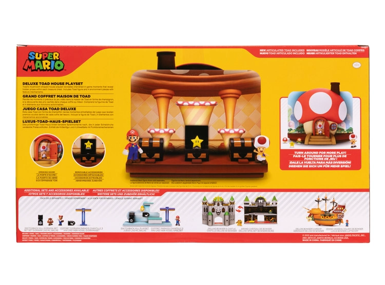 NINTENDO 2.5 DLX CASA DE TOAD PLAYSET - 4