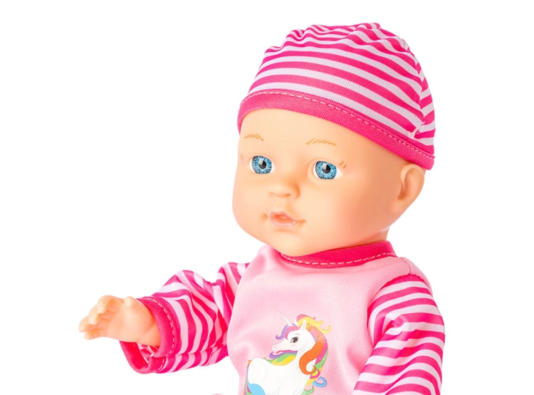 MUÑECA BOSTECITOS BABYDOLL 4 SONIDOS 30CM - 12