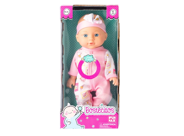 MUÑECA BOSTECITOS BABYDOLL 4 SONIDOS 30CM - 3