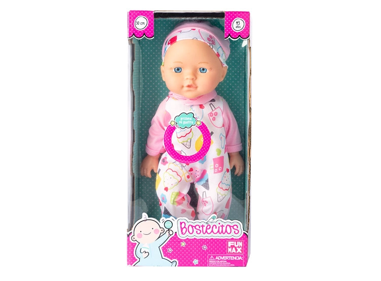 MUÑECA BOSTECITOS BABYDOLL 4 SONIDOS 30CM - 7