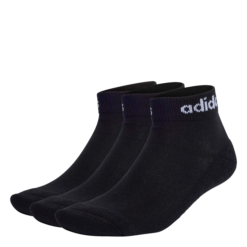 CALCETINES ADIDAS TOBILLEROS NEGRO - 1