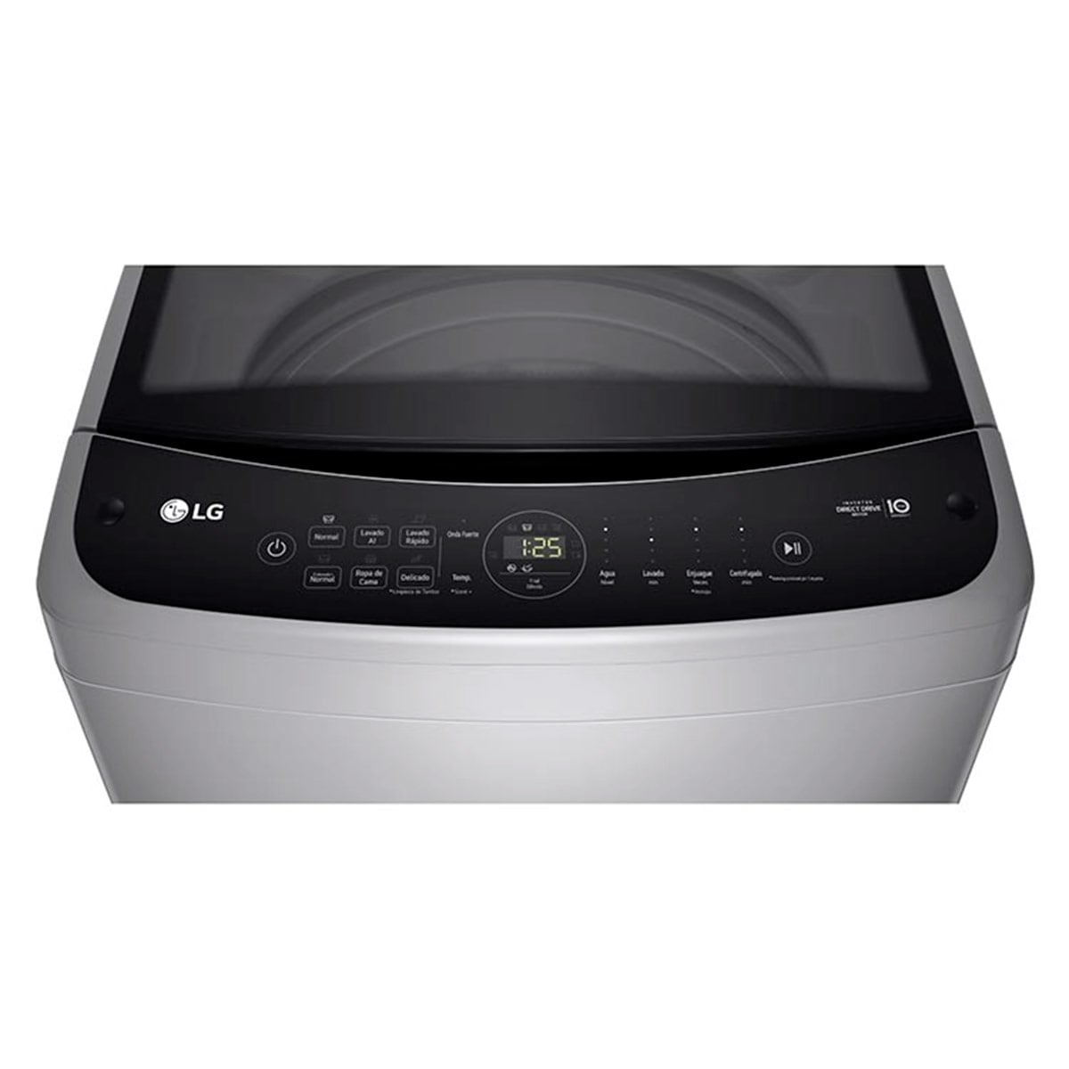 LAVADORA CARGA SUPERIOR LG WT19DV6 19KG PLATA - 11