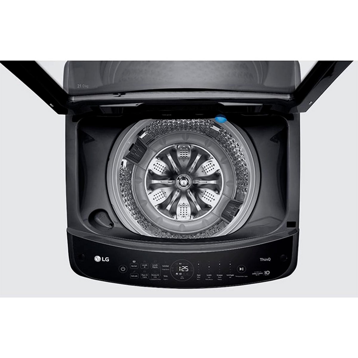 LAVADORA CARGA SUPERIOR LG WT21PBV6 21KG NEGRO - 10