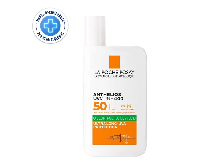 PROTECTOR SOLAR FACIAL LA ROCHE-POSAY ANTHELIOS UV MUNE 400 OIL CONTROL SPF 50+ 50 ML - 1