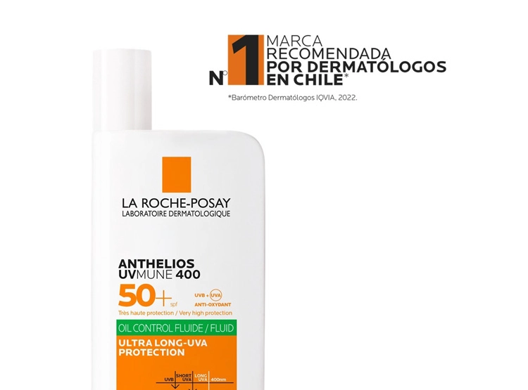 PROTECTOR SOLAR FACIAL LA ROCHE-POSAY ANTHELIOS UV MUNE 400 OIL CONTROL SPF 50+ 50 ML - 2