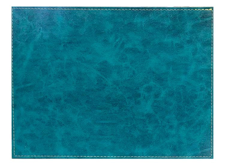 SET 4 INDIVIDUALES CLASSIC HOME VEGAN TURQUESA - 2