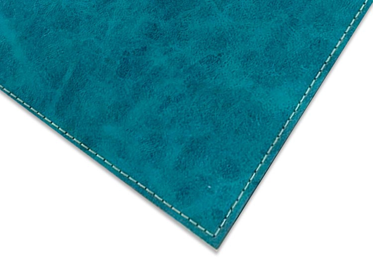 SET 4 INDIVIDUALES CLASSIC HOME VEGAN TURQUESA - 4