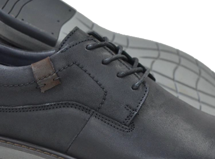 ZAPATOS CUERO HOMBRE CARDINALE NEGRO GAND - 4