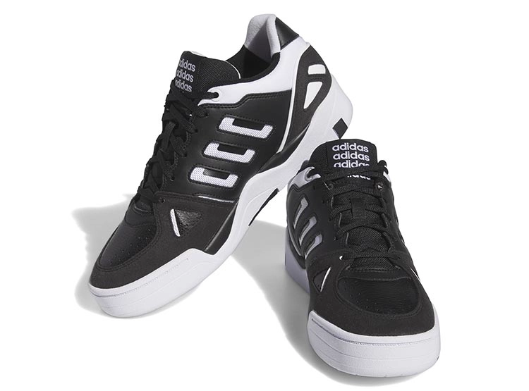 ZAPATILLAS HOMBRE ADIDAS BÁSQUETBOL NEGRO MIDCITY LOW - 3