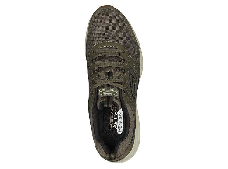 ZAPATILLAS CUERO HOMBRE SKECHERS OLIVA SKECH-AIR COURT HOMEGROWN - 4