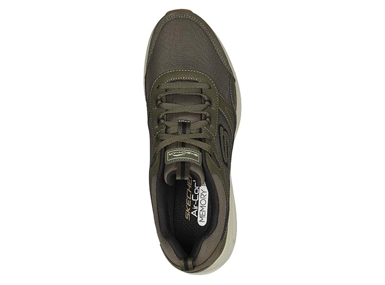 ZAPATILLAS CUERO HOMBRE SKECHERS OLIVA SKECH-AIR COURT HOMEGROWN - 4