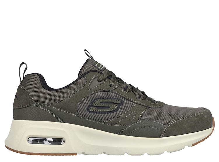 ZAPATILLAS CUERO HOMBRE SKECHERS OLIVA SKECH-AIR COURT HOMEGROWN - 1