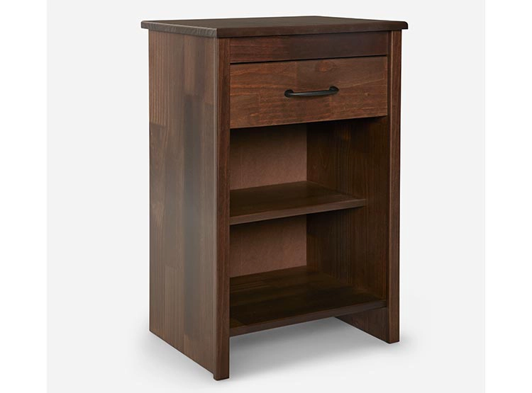 SET DE MUEBLES ROSEN RESPALDO MAURICE KING MADERA CHOCOLATE + VELADORES - 4