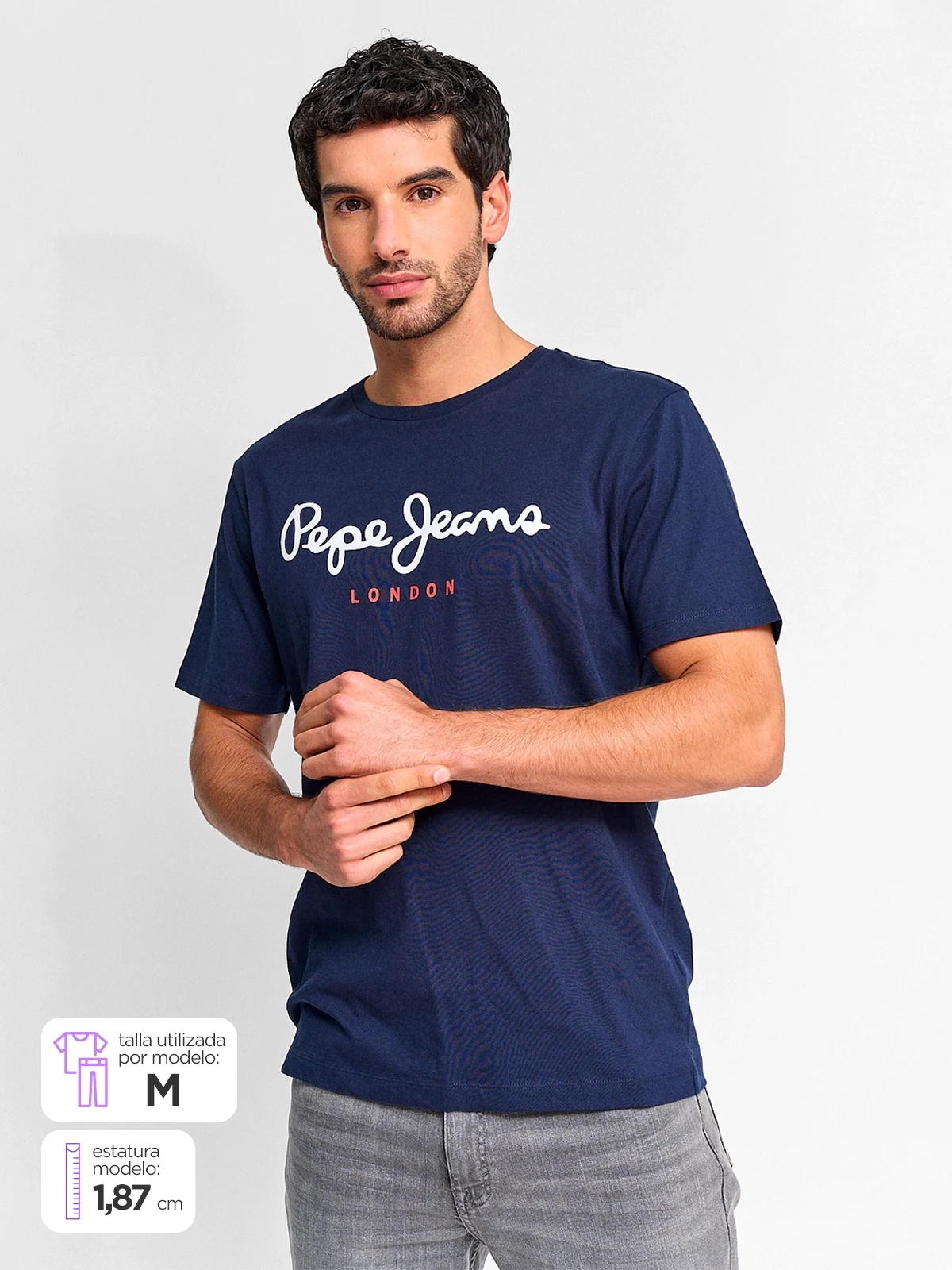 POLERA HOMBRE PEPE JEANS MANGA CORTA - 1