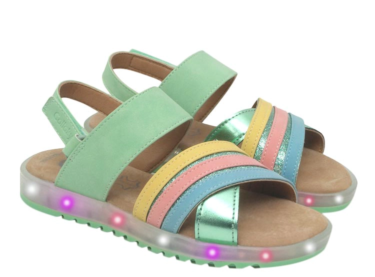 SANDALIAS NIÑA COLLOKY VERDE 532SE20 - 2