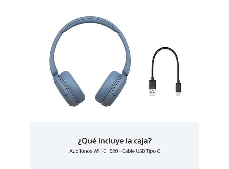 AUDÍFONOS SONY WH-CH520 BLUETOOTH - 10