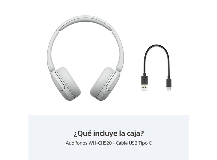 AUDÍFONOS SONY WH-CH520 BLUETOOTH - 10