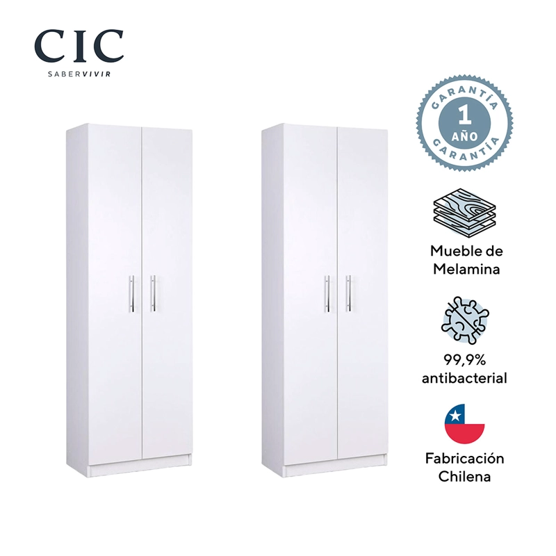 SET MUEBLES CIC DESPENSAS 4 REPISAS BLANCO - 5