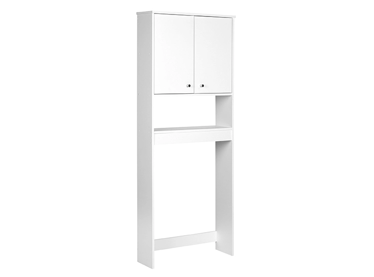 SET MUEBLES BAÑO CIC ESTANTES 3 REPISAS BLANCO - 4