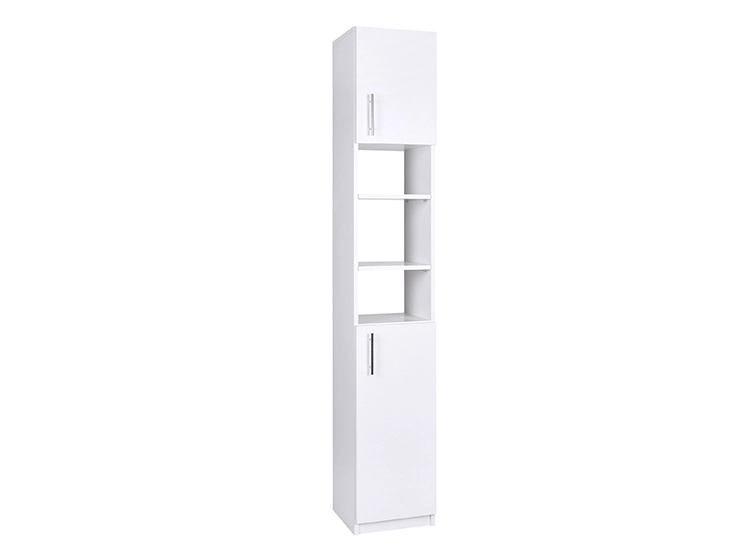 SET MUEBLES BAÑO CIC ESTANTE 3 REPISAS BLANCO + ORGANIZADOR - 2