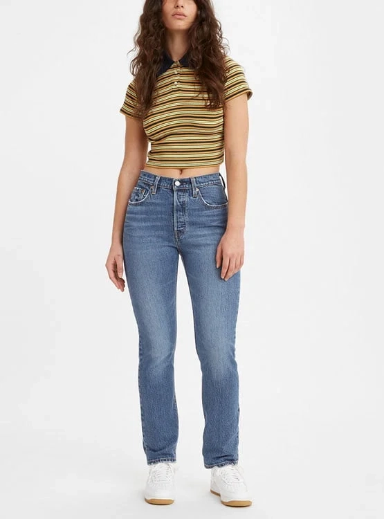 JEANS ALGODÓN ORIGINAL FIT MUJER LEVI'S 501 - 1