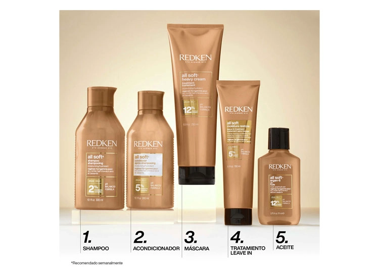 TRATAMIENTO CAPILAR REDKEN LEAV-IN HIDRATANTE CABELLO SECO MOISTURE RESTORE ALL SOFT 150 ML - 4