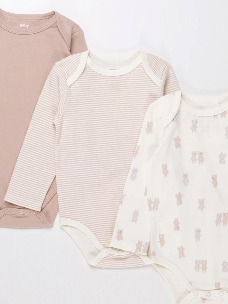 PACK X3 BODY UNISEX BABY HARVEST - 3