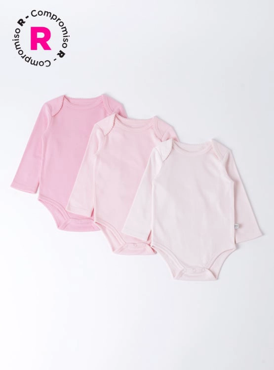 PACK X3 BODY NIÑA BABY HARVEST - 1