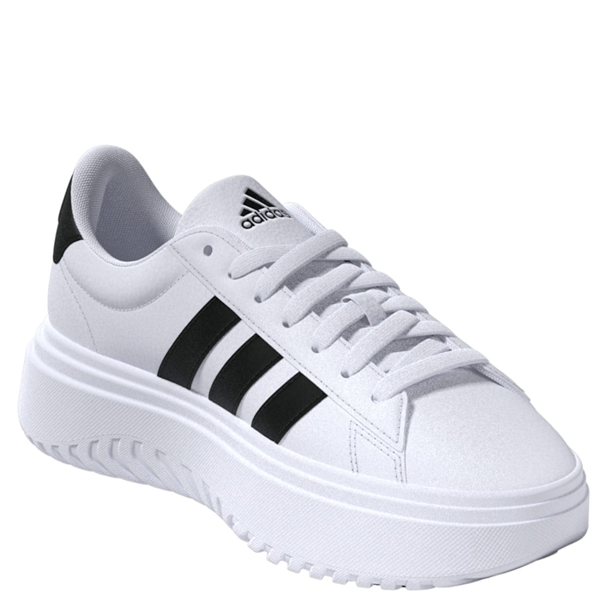 ZAPATILLAS MUJER ADIDAS CASUALES BLANCO GRAND COURT PLATFORM - 2