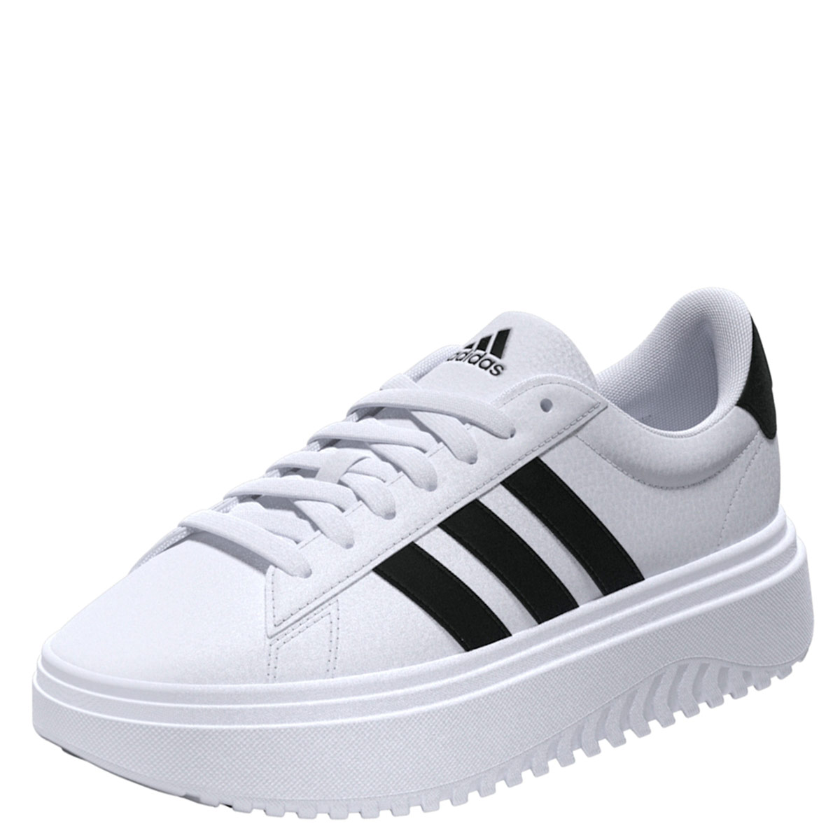 ZAPATILLAS MUJER ADIDAS CASUALES BLANCO GRAND COURT PLATFORM - 3