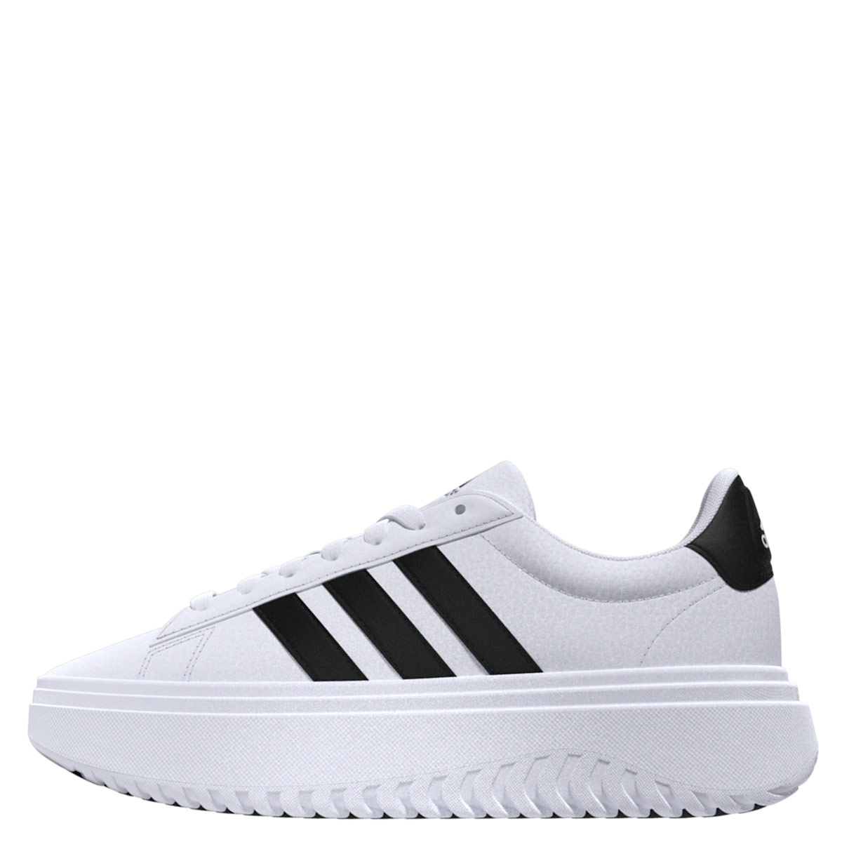 ZAPATILLAS MUJER ADIDAS CASUALES BLANCO GRAND COURT PLATFORM - 4