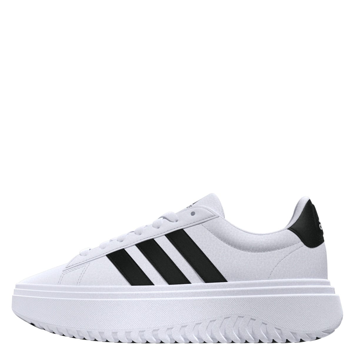 ZAPATILLAS MUJER ADIDAS CASUALES BLANCO GRAND COURT PLATFORM - 4