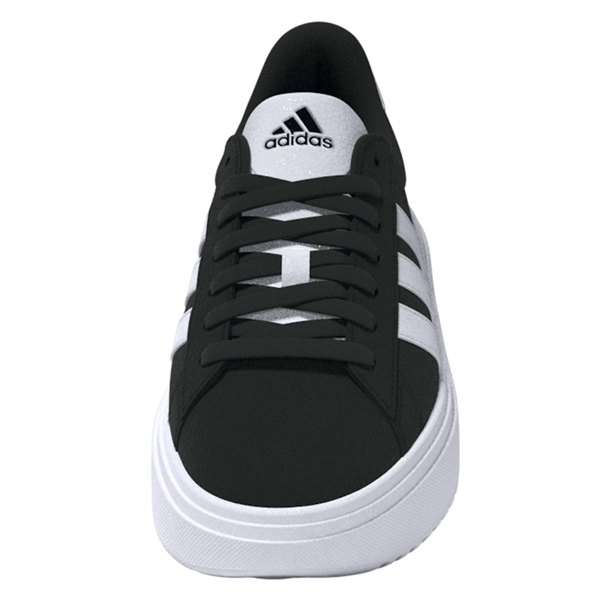 ZAPATILLAS MUJER ADIDAS CASUSALES NEGRO GRAND COURT PLATFORM SUEDE - 4