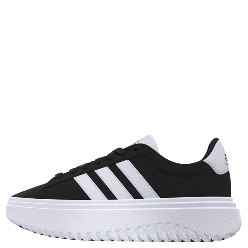 ZAPATILLAS MUJER ADIDAS CASUSALES NEGRO GRAND COURT PLATFORM SUEDE - 3