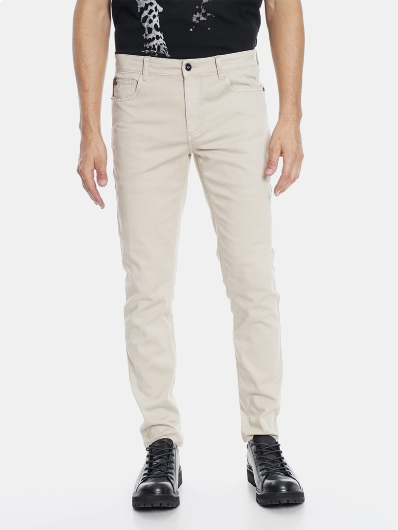 PANTALÓN HOMBRE ELLUS COLOR REGULAR FIT ALGODÓN - 2