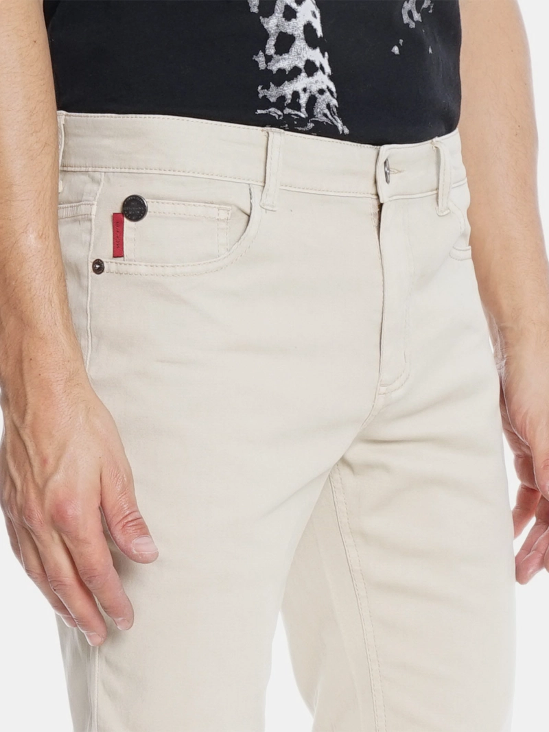 PANTALÓN HOMBRE ELLUS COLOR REGULAR FIT ALGODÓN - 5