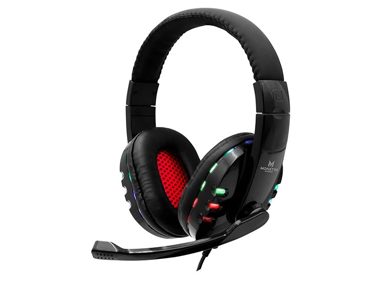 AUDÍFONOS GAMER MONSTER HEADSET BOGEY - 1