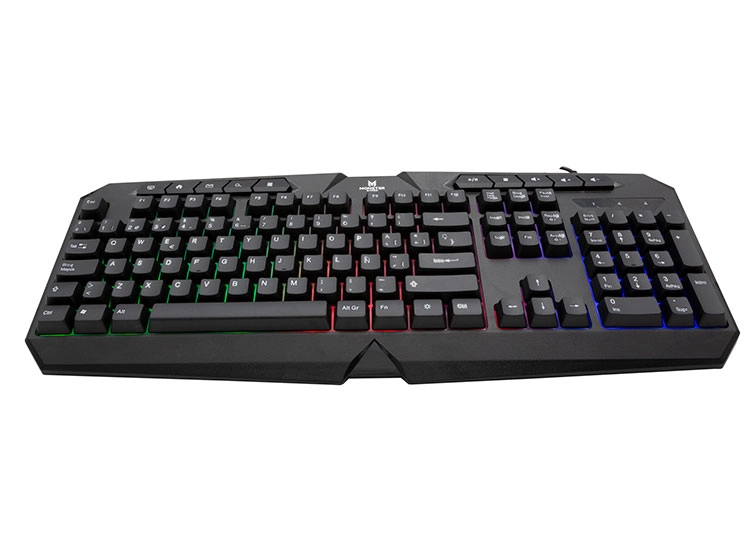 KIT TECLADO Y MOUSE MONSTER CREW INITIATION - 4