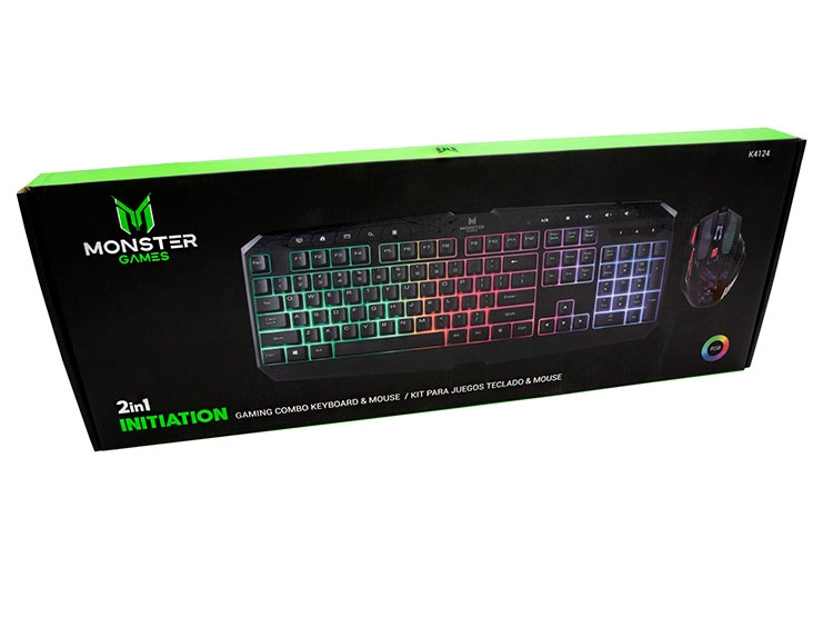 KIT TECLADO Y MOUSE MONSTER CREW INITIATION - 6