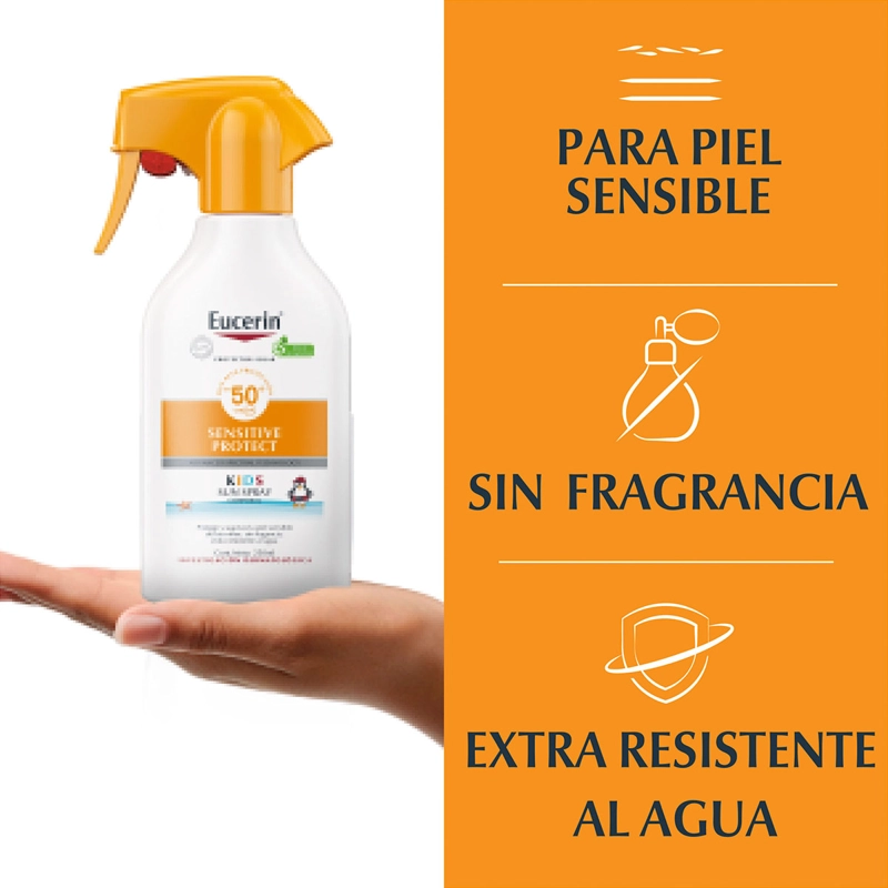 PROTECTOR SOLAR CORPORAL EUCERIN NIÑOS SPRAY SUN TRIGGER SPF 50+ 250 ML - 4