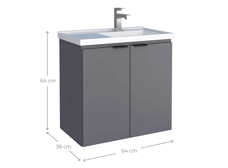 VANITORIO VEKKA HOME ASTER AEREO GREY - 5