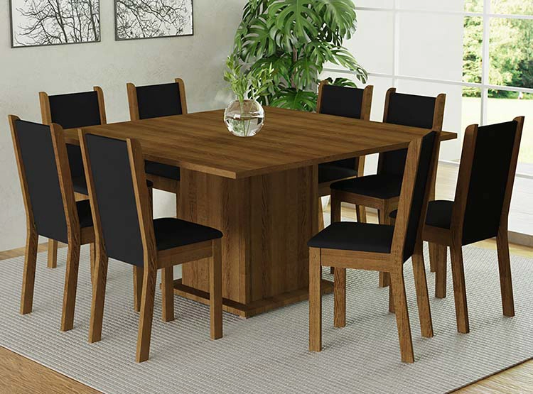 JUEGO DE COMEDOR VEKKA HOME CLARICE GRECO - 8