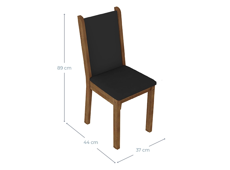 JUEGO DE COMEDOR VEKKA HOME SUECIA 6S - 6