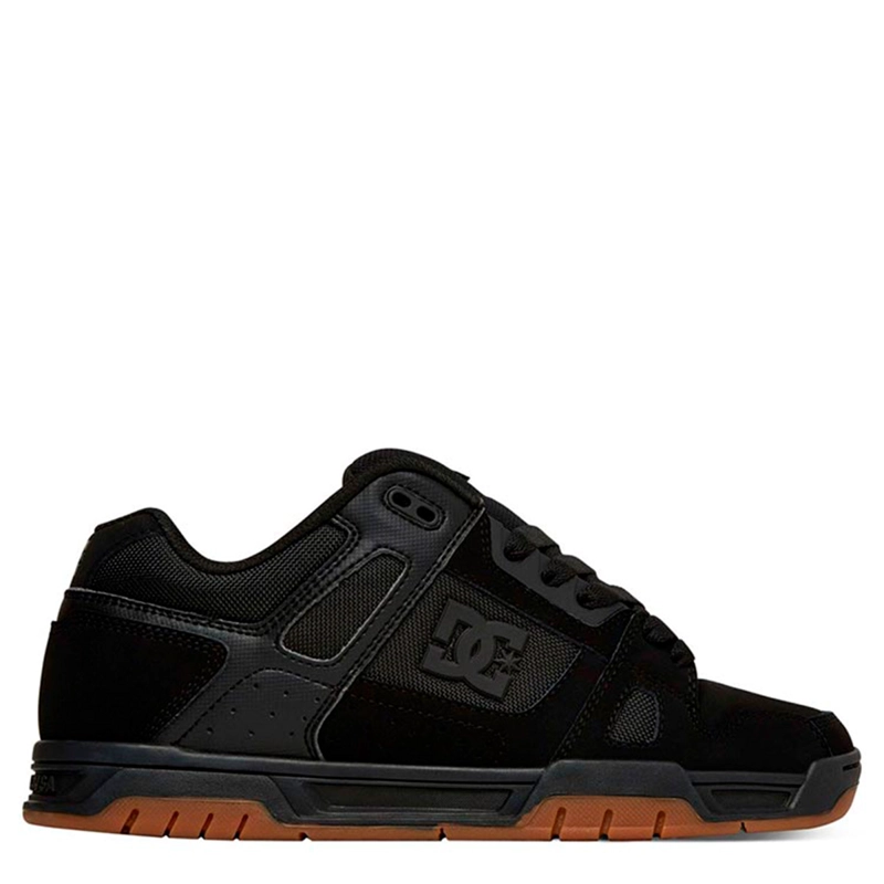 ZAPATILLAS HOMBRE DC SHOES URBANAS NEGRO STAG CUERO - 1