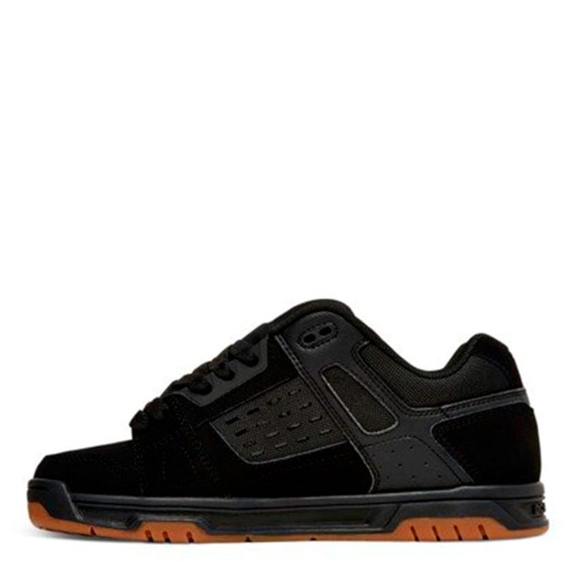 ZAPATILLAS HOMBRE DC SHOES URBANAS NEGRO STAG CUERO - 3