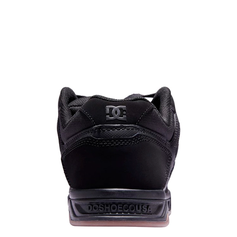 ZAPATILLAS HOMBRE DC SHOES URBANAS NEGRO STAG CUERO - 5