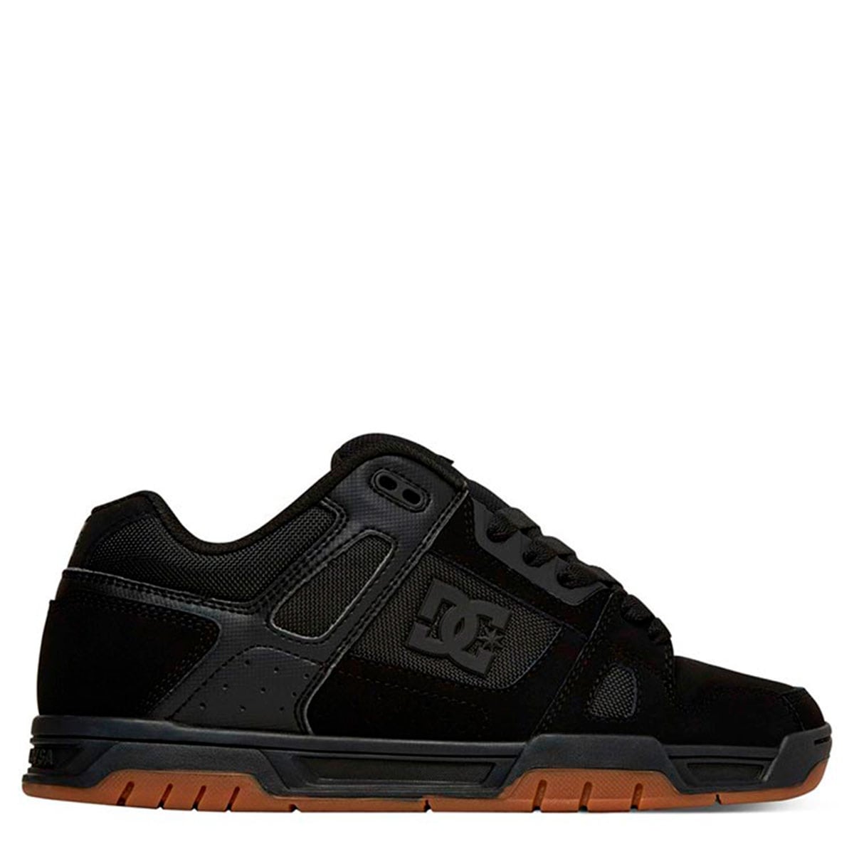ZAPATILLAS HOMBRE DC SHOES URBANAS NEGRO STAG CUERO - 1