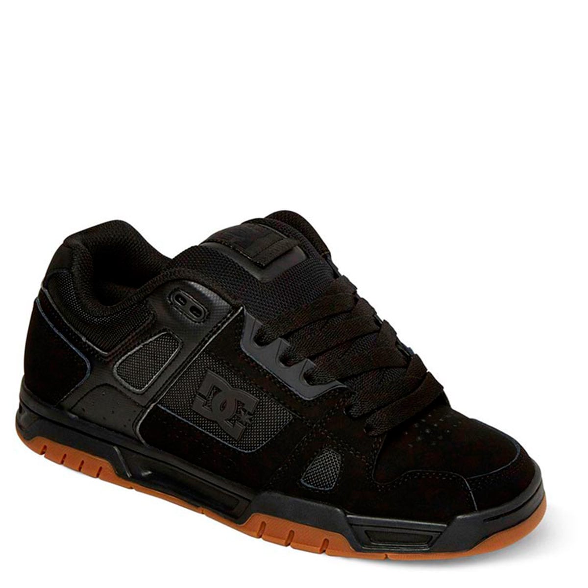 ZAPATILLAS HOMBRE DC SHOES URBANAS NEGRO STAG CUERO - 2